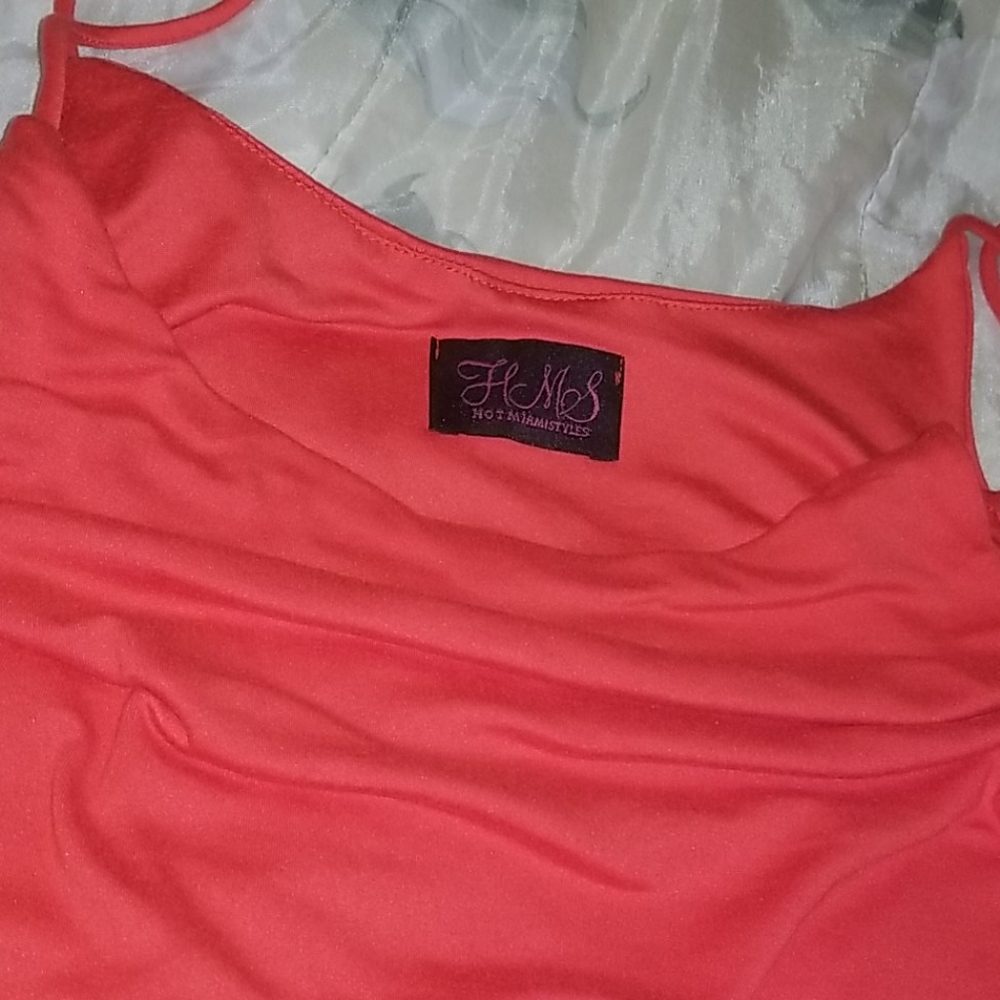 HMS CORAL MIDI DRESS - Picture 2 of 2